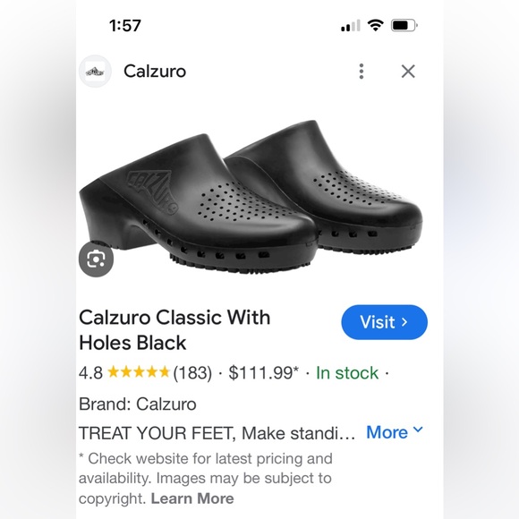 CALZURO CLOGS - Picture 9 of 9